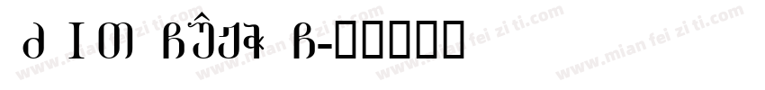 FZFEIFT CUJW G字体转换